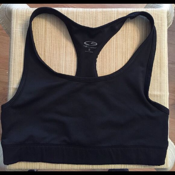 Champion black workout bra, size Small - Picture 1 of 4
